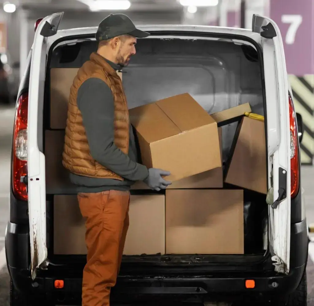 Voorbeeld van webshop bestelling voor en na cut-off tijd in fulfilment.